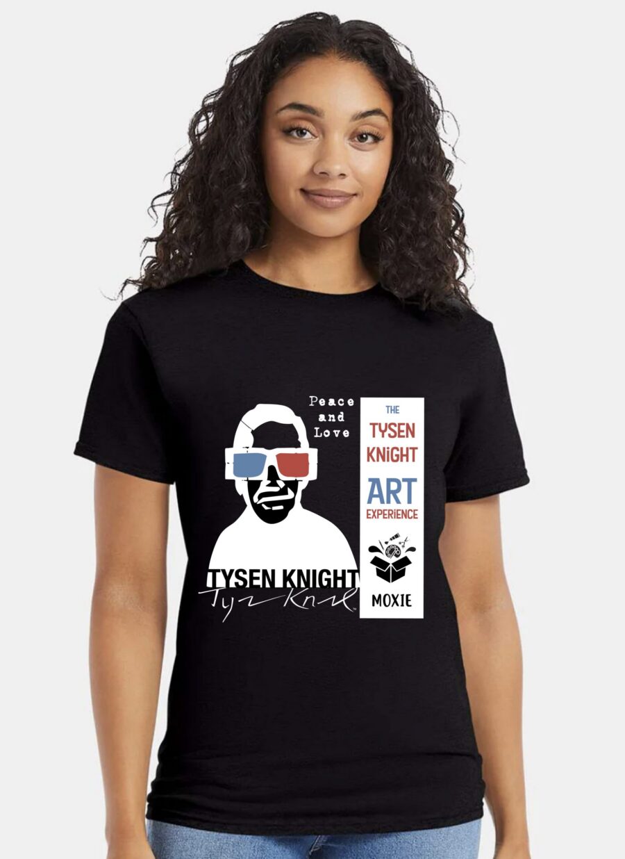 The Tysen Knight Art Experience Black Graphic Tee